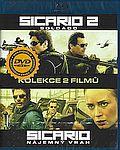 Sicario - Nájemný vrah + Sicario 2 - Soldado 2x(Blu-ray) (Sicario + Soldado)