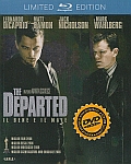 Skrytá identita (Blu-ray) (Departed) - limitovaná edice steelbook (BAZAR)