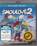Šmoulové 2 3D+2D 2x(Blu-ray) (Smurfs 2) - AKCE 1+1 za 599