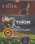 Thor kolekce 1-3 3D+2D 6x(Blu-ray) (Thor 3-movie pack)
