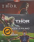 Thor kolekce 1-3 3D+2D 6x(Blu-ray) (Thor 3-movie pack) - vyprodané