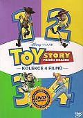 Toy Story 1-4: Příběh hraček 4x(DVD) - kolekce (Toy Story 1-4 collection) - vyprodané