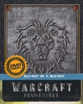 Warcraft: První střet 2D+3D 2x(Blu-ray) - Limitovaná sběratelská edice - steelbook