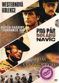 Westernová kolekce 3x(DVD) (Butch Cassidy a Sundance Kid + Pro pár dolarů navíc + Sedm statečných)