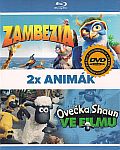 Zambezia 3D+2D + Ovečka Shaun ve filmu kolece 2x(Blu-ray)