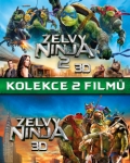 Želvy Ninja kolekce 1.-2. 3D 3x(Blu-ray) (Teenage Mutant Ninja Turtles Collection 1-2)