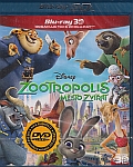 Zootropolis: Město zvířat 3D+2D 2x(Blu-ray) - vyprodané