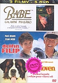 3x(DVD) Babe + Delfín Filip + Beethoven