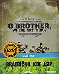 Bratříčku, kde jsi? (Blu-ray) (O Brother, Where Art Thou?) - limitovaná edice steelbook