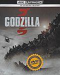 Godzilla 2014 (UHD+BD) 2x[Blu-ray] - 4K Ultra HD - limitovaná sběratelská edice steelbook