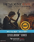 Resident Evil: Poslední kapitola 3D+2D 2x(Blu-ray) (Resident Evil: The Final Chapter) - sběratelská limitovaná edice steelbook