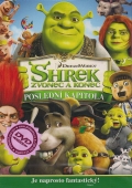 Shrek: Zvonec a konec (DVD) s plyšovou hračkou osel (Shrek Forever After)