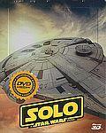 Solo: Star Wars Story 3D+2D 3x(Blu-ray) + bonus disk (Solo: A Star Wars Story) - steelbook