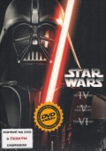 Hvězdne války - epizoda 4,5,6 - Star Wars - 3x(DVD) - kolekce - CZ Dabing (vyprodané)