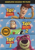 Toy Story 1-3: Příběh hraček - trojbalení 3x(DVD) (Toy Story 1-3)